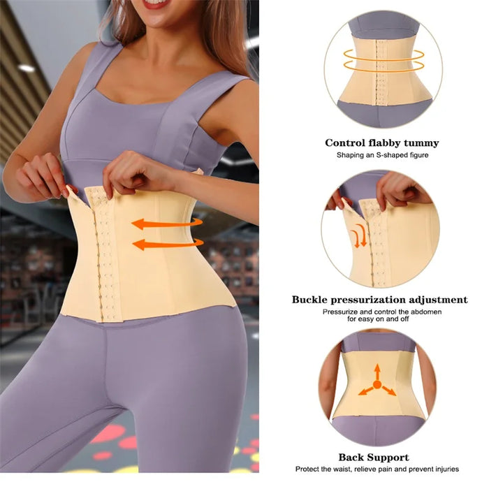 Steel Ring Waist Trainer For Limming Shapewear