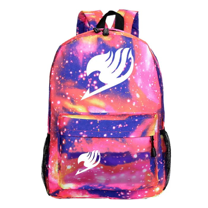 Fairy Tail Backpack For Students Girls And Boys Schoolbag With Laptop Compartment Travel Casual And Book Bag For Women And Men Rucksack Knapsack