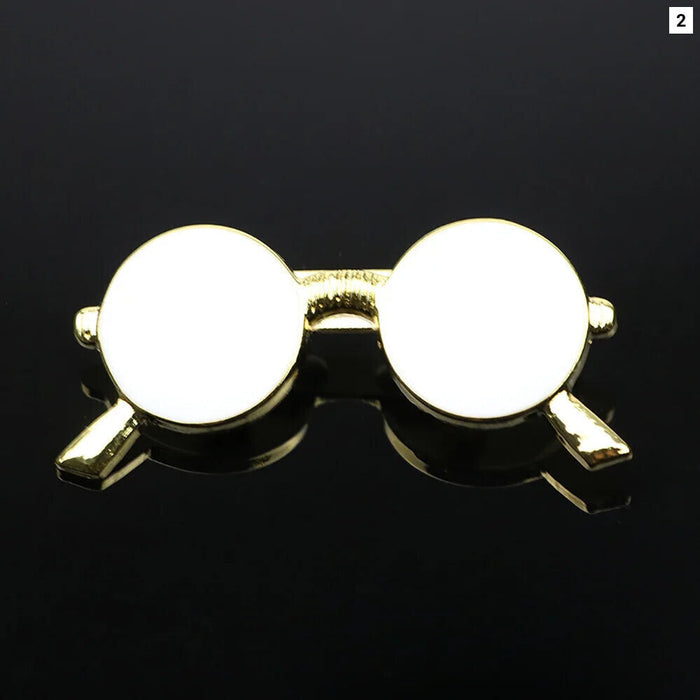 Alloy Glasses Brooch Enamel Pin For Men And Women