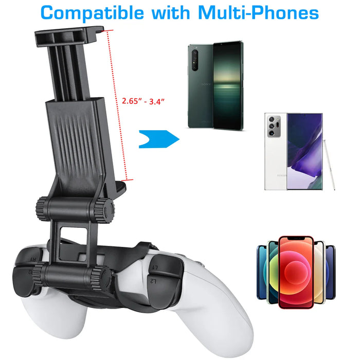 Ps5 Controller Handgrip Stand Mobile Phone Clamp