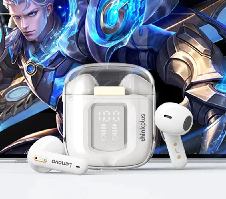 Wireless Bluetooth 5.3 Tws Led Digital Display Hifi Gaming Lp6 Pro Sports Earphones With Earbuds