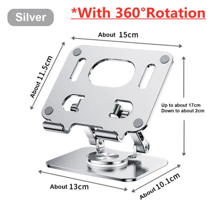 Adjustable Aluminum Tablet Stand For Mobile Devices