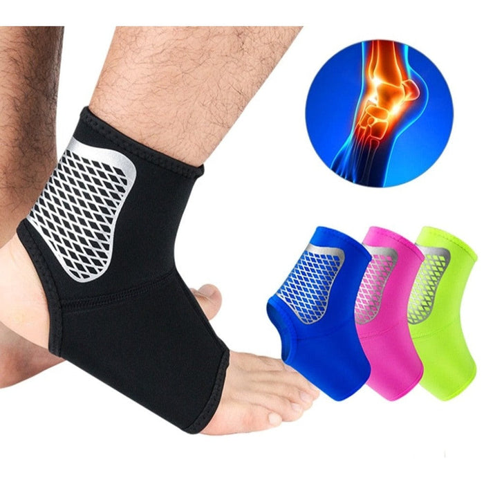 1Pc Elastic Ankle Sprain Protection Bandage For Football Basketball Badminton