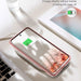 Samsung Galaxy S21 Fe 5g Glitter Marble Case With Screen