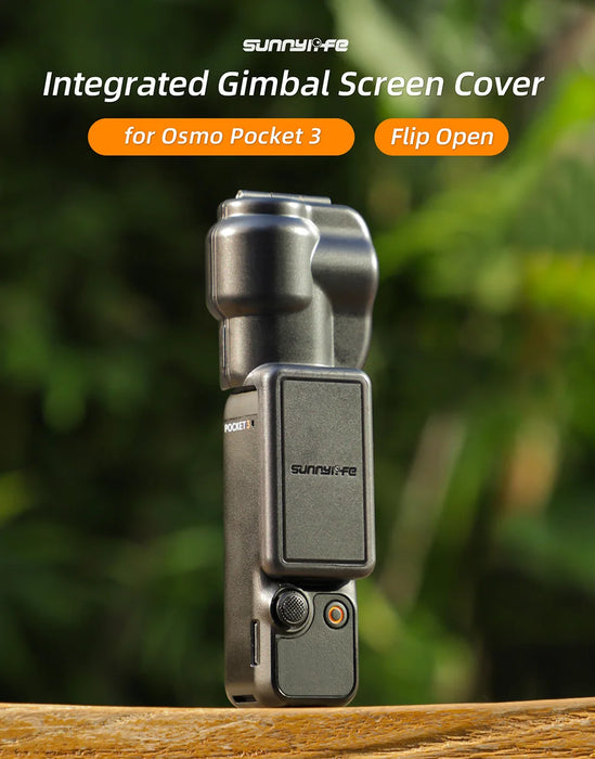 For Dji Osmo Pocket 3 Gimbal Fixed Scratch-Proof Handheld Camera Screen Lens Cap Protective Case