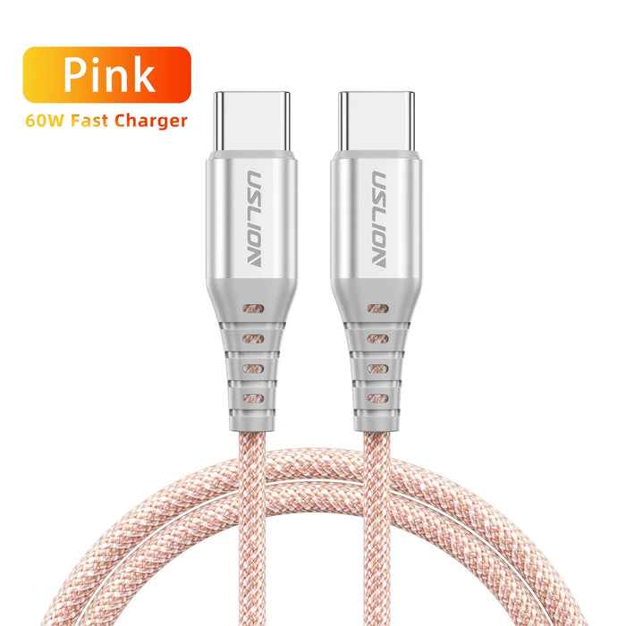 Fast Charge Usb C To C Cable For Iphone 15 Pro Max Xiaomi Redmi Note 13