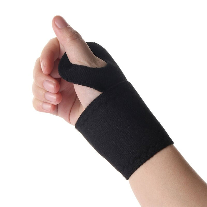 Self Heating Wrist Band Magnetic Therapy Support Brace Wrap