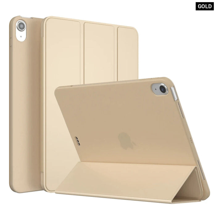 Smart Magnetic Trifold Case For Ipad Air 5 4 10.9 Back Cover