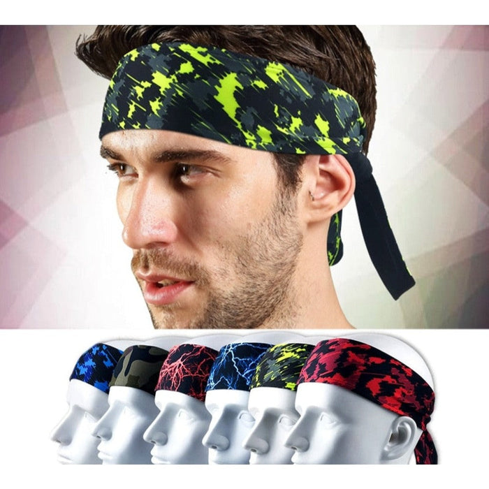 Elastic Stretch Sport Headband For Men