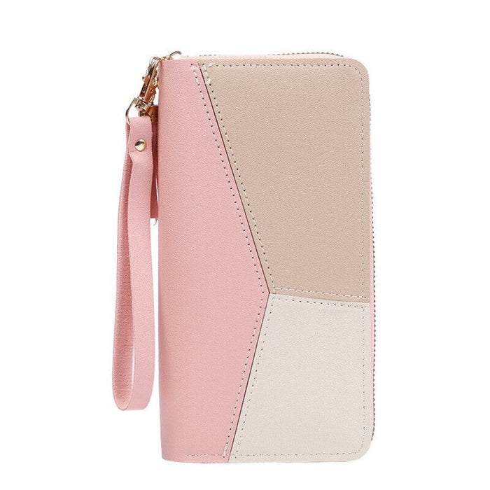 Fashion Zipper Wallet Ladies Long Wallet Tote Bag Coin Card Holder PU Leather Wallet Wallet