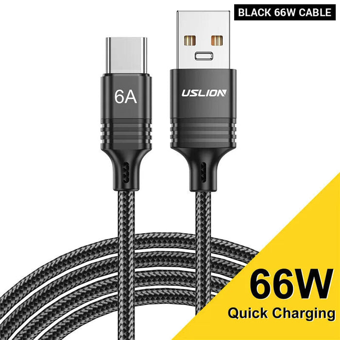 100W Usb C Pd Charging Cable For Samsung S22 S21 Xiaomi 12T Pro