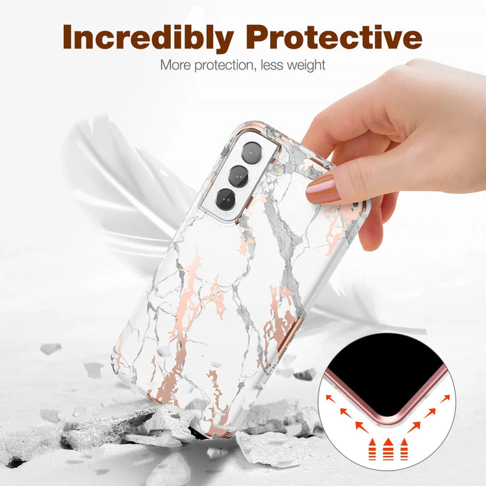 Shockproof Rugged Case For Samsung Galaxy S22 Plus With Screen Protector
