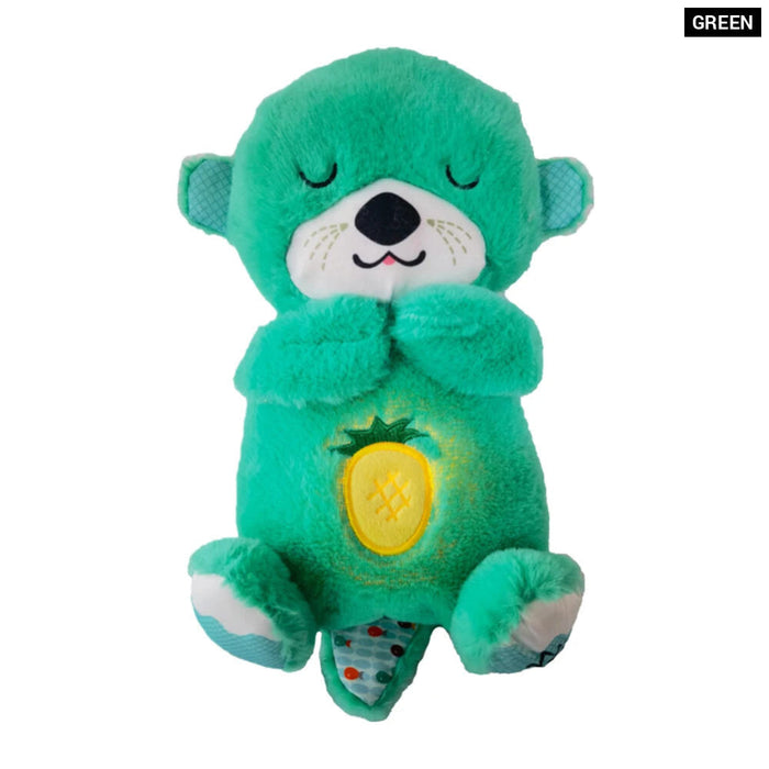 Baby Soothing Plush Doll Toy With Music And Light
