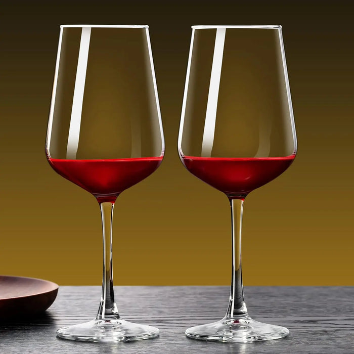 350Ml Clear Glass Wine Glasses For Parties And Family Dinners