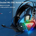 N3s Enc Gamers Rgb Led Light Noise Cancelling Stereo Gaming