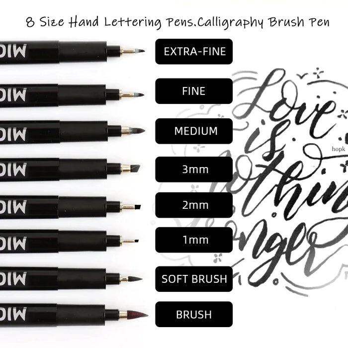 Calligraphy Brush Pen Set
