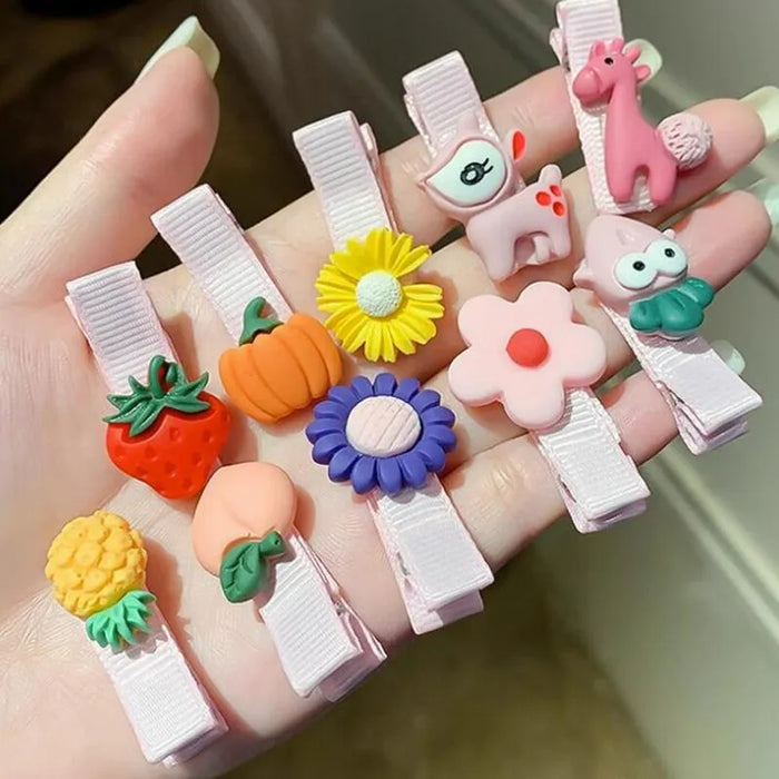 30Pcs Set Cartoon Baby Hair Clips Accessories For Children