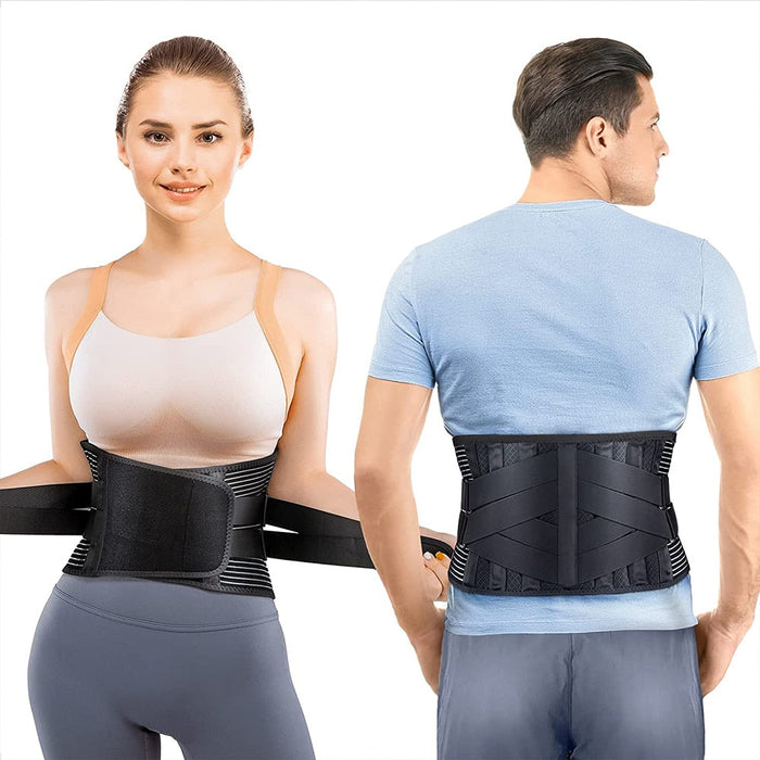 Sports Lower Back Brace With Removable Lumbar Pad for Men Women