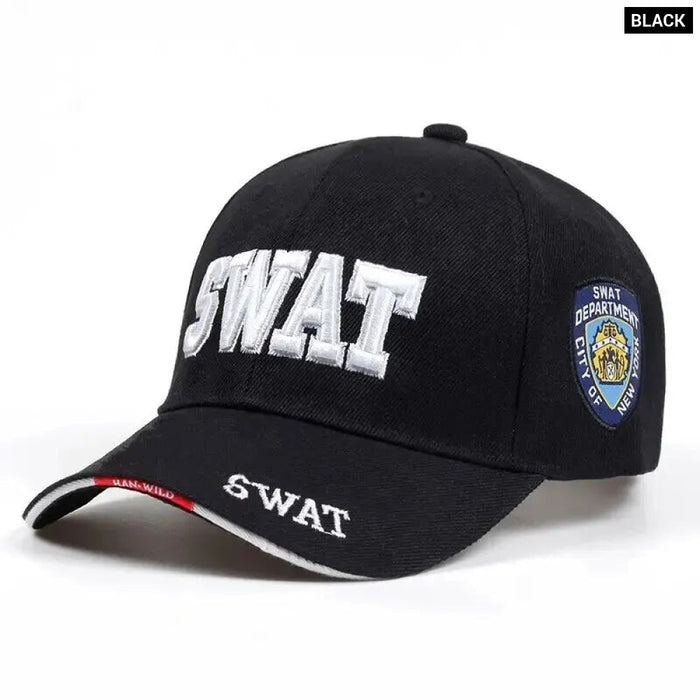 Embroidered Snapback Baseball Cap / Hat For Outdoor Wear