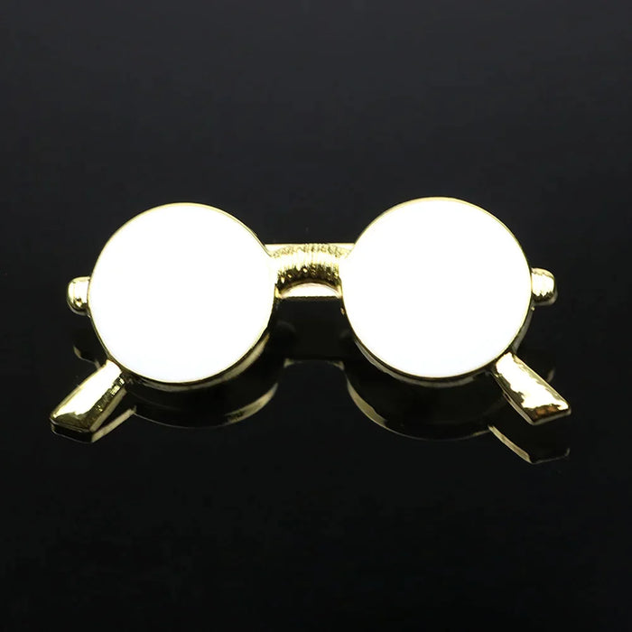 Alloy Glasses Brooch Enamel Pin For Men And Women