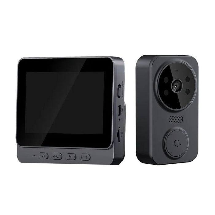 4.3 Inch Lcd Wireless Doorbell Camera With Night Vision