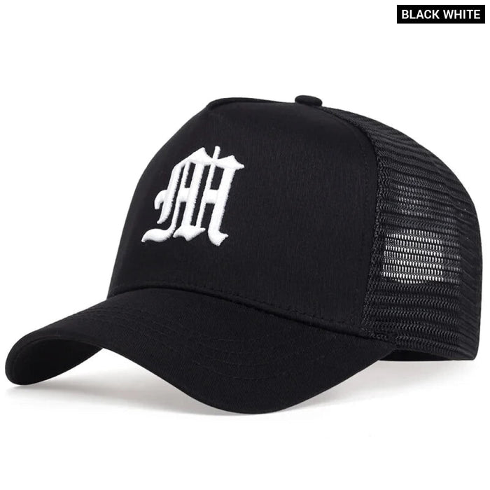 Adjustable M Baseball Cap / Hat Embroidered Letter