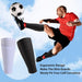 1pair Soccer Protective Shin Guard Socks With Pocket