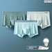 3 Piece Antibacterial Ice Silk Mens Boxer Briefs