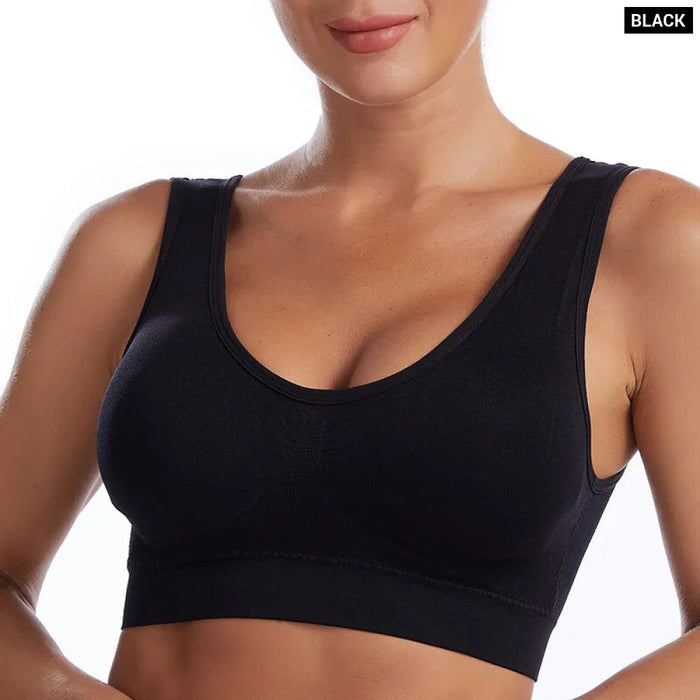 Seamless Plus Size Bralette For Women