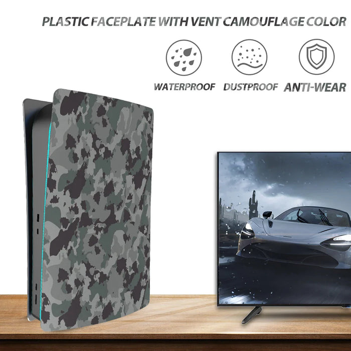 Ps5 Grey Camo Abs Shell