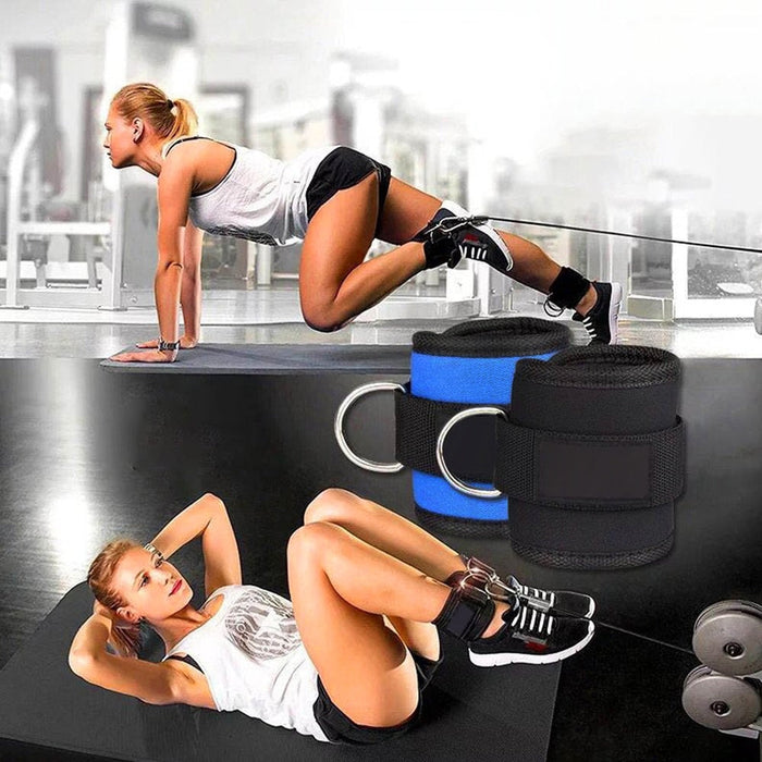 2Pcs/Pair Ankle Leg Strength Weight-Bearing Power Strap For Fitness Leg Extension