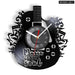 Music Speaks Vinyl Record Wall Clock