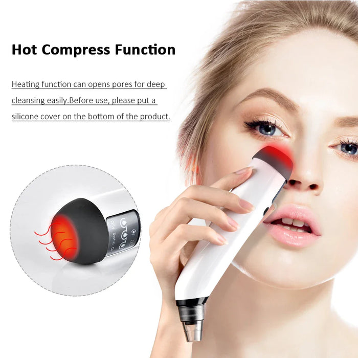 Usb Rechargeable Blackhead Remover With Compress