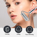 Zinc Alloy Roller Spatula Massage Ball For Face And Neck