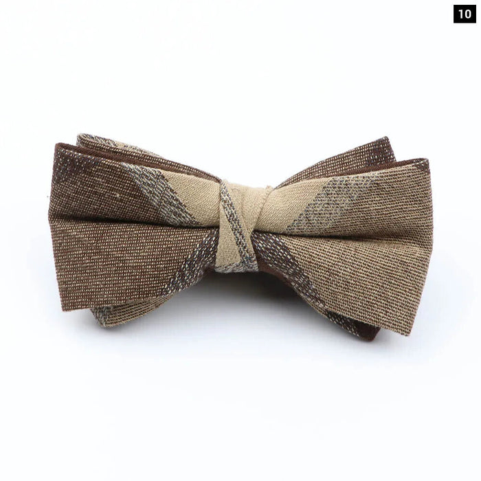 Cotton Bowtie For Men Weddings And Parties