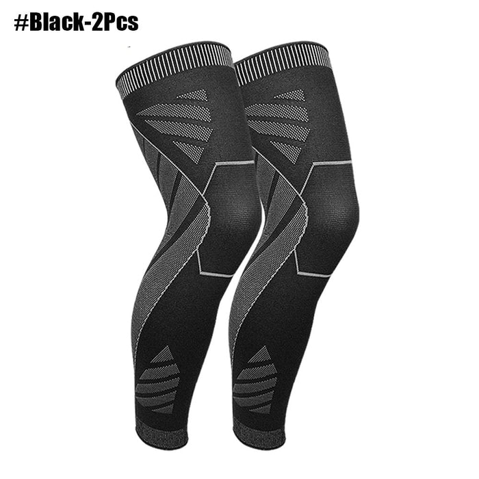 Full Leg Knee Compression Sleeves Protector for Weightlifting Arthritis Joint Pain Relief