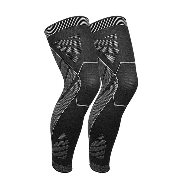 Full Leg Knee Compression Sleeves Protector for Weightlifting Arthritis Joint Pain Relief