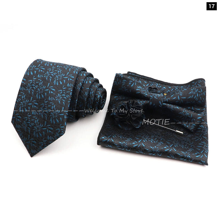 Classic Plant Tie Set For Weddings And Daily Wear