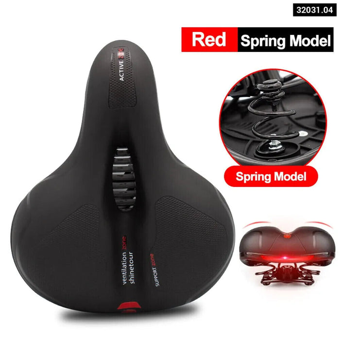 Comfy Shock Absorbing Bike Saddle