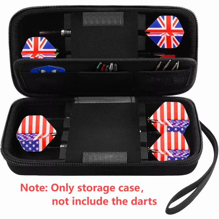 6 Dart Case For Steel Soft Tips Storage Holder For Tips Shafts Flights Box