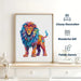 Wooden Lion Puzzle For Kids