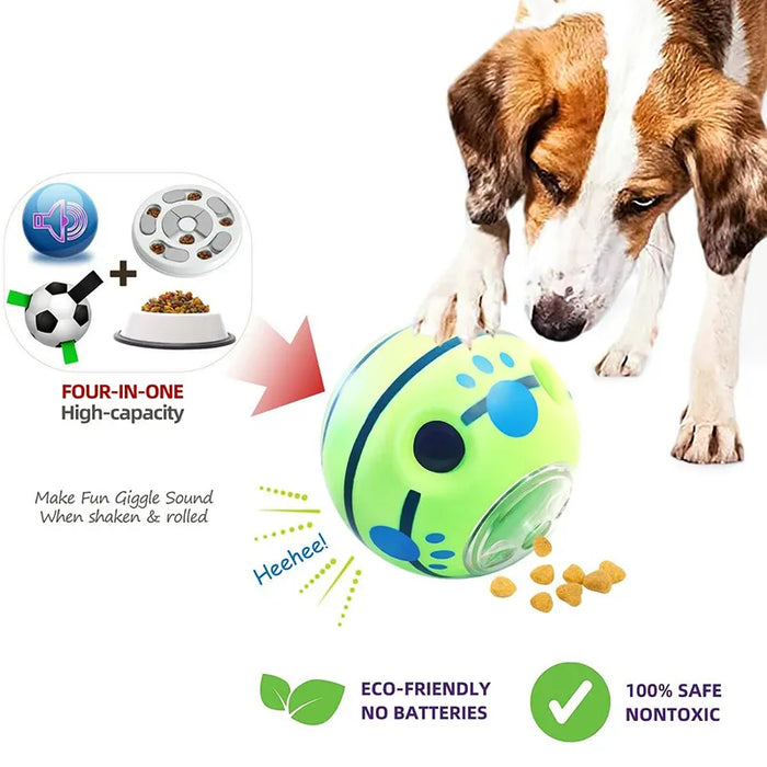 Interactive Dog Toy Safe Treat Dispensing Puzzle