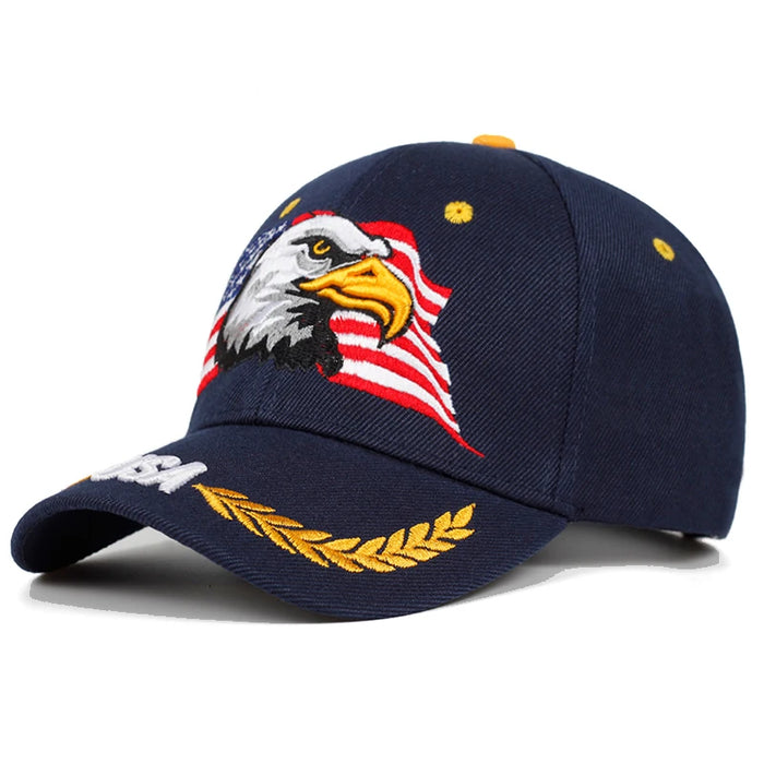 Adjustable Eagle Baseball Cap / Hat For Outdoor Wear