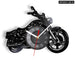 Retro Japanese Motorbike Vinyl Record Wall Clock