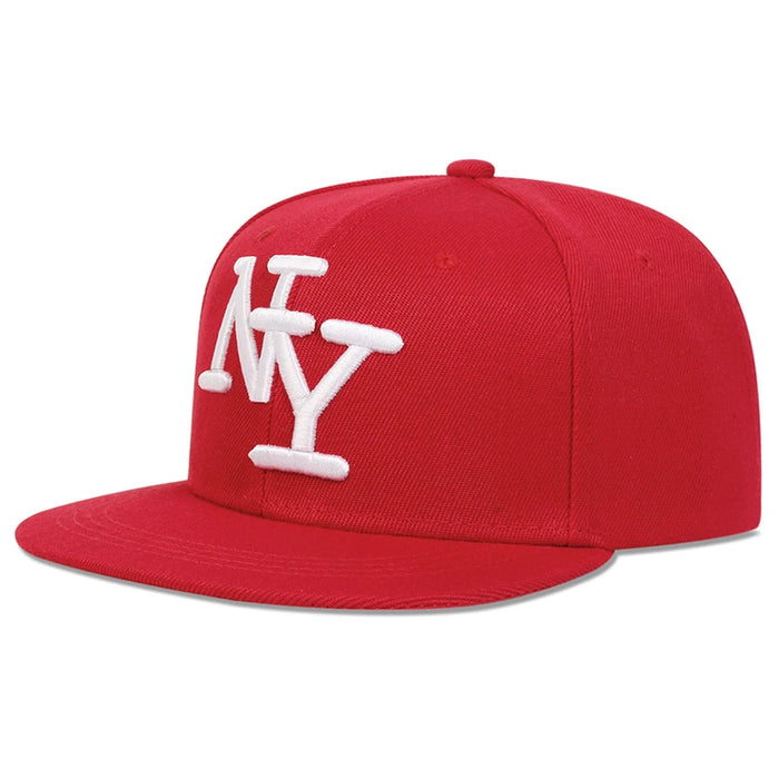 Adjustable Hip Hop Hat Embroidered Letters