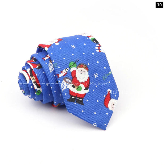 Christmas Cotton Ties For Men Festive Neckwear For Weddings Parties And Gifts