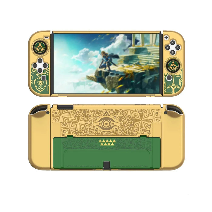 Golden-Green Games Protective Case Cover Accessories Compatible Nintendo Switch