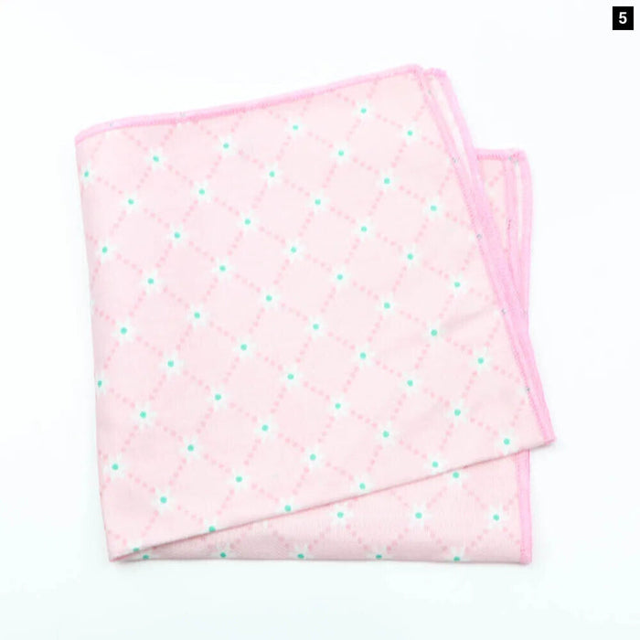 Colourful Floral Cotton Handkerchief For Weddings And Parties