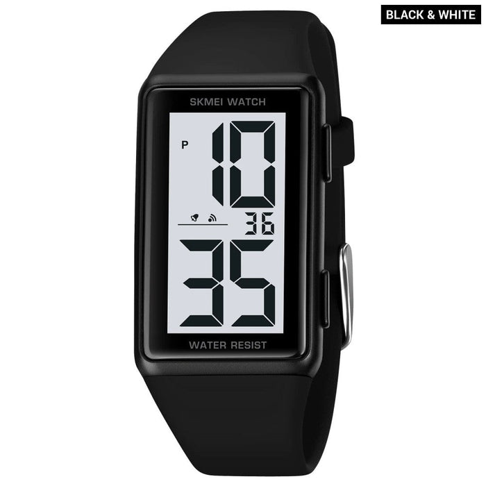 Men's & Women's Silicone Date Calendar Display Digital 3ATM 30M Water Resistant Wristwatch