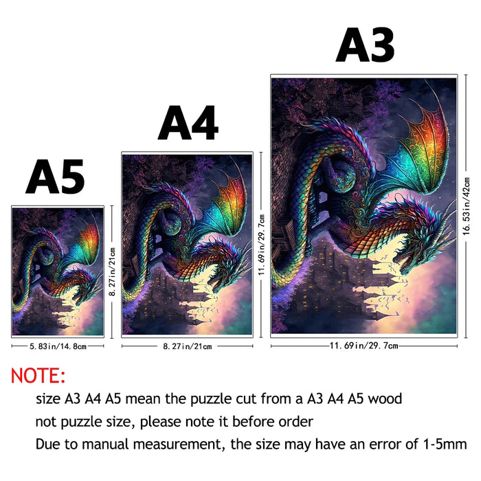 West Mysterious Dragon King Puzzle